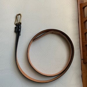Men’s Coach Leather Belt, Size 38